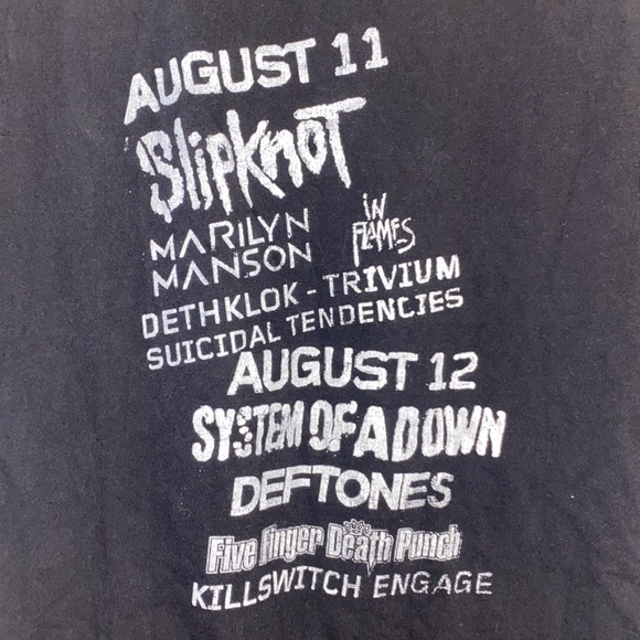 Mens Heavy T.O Concert Tee 2012 - Picture 2 of 7